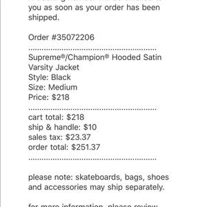 Supreme Varsity Jacket 🔥